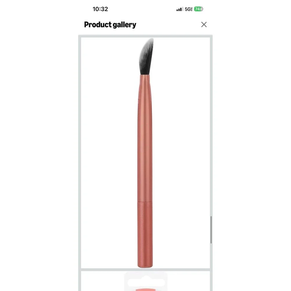 Lot Of 2 Real Techniques Expert Concealer Brush Kitten Paw